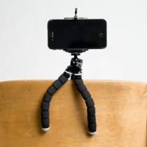 Outstanding flexible tripod for your iPhone 5c.